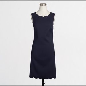 NWT J. Crew Factory Scallop Hemmed Dress